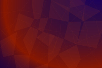 Obraz premium Abstract Geometric Purple Orange Red Background Polygon Shapes Transparent Overlay layers Vector Illustration 
