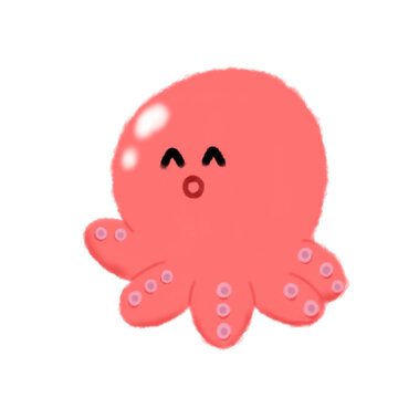 cartoon squid illustration