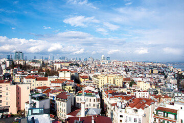 Fototapeta premium view of the city
