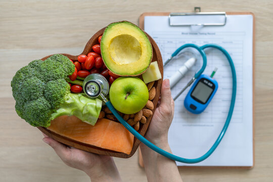 Keto food for ketogenic and cholesteral diet, healthy nutritional eating lifestyle for good heart health with high fat protein, low-carb to prevent diabetes illness, diabetic disease control