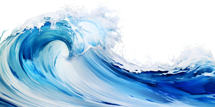 Sea wave floating background. Waves sea wallpaper hyperrealistic compositions created with Generative AI technology