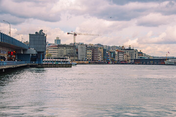 view of the neva river and city