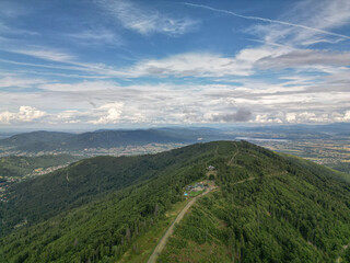 Fototapeta premium landscape with mountains