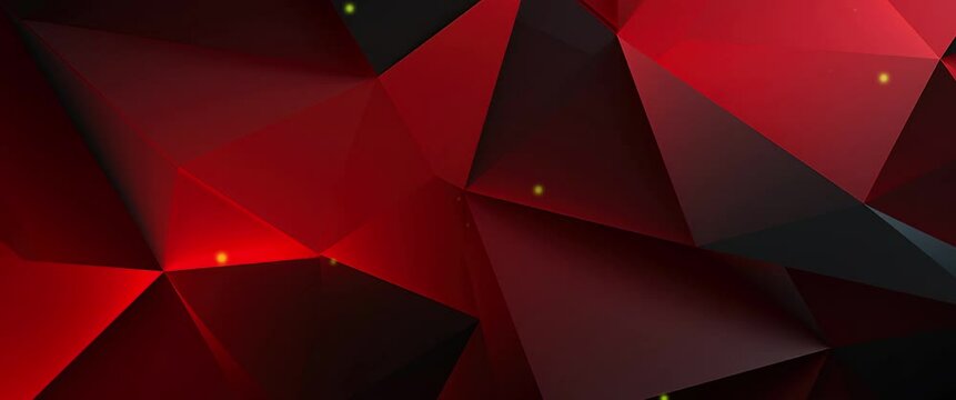 Anamorphic video background polygon abstract shape animation