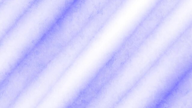 Light purple and white abstract diagonal stripes animated motion background with rough winter texture and seamless loop