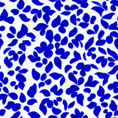 Seamless watercolor floral pattern