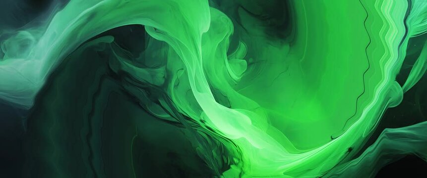 Anamorphic video close-up of Abstract fluid waves background. Liquid holographic colorful texture background. Highly-textured. High quality details.