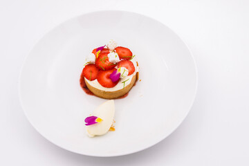 Tartelette à la fraise