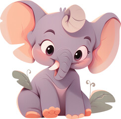 Obraz premium Gentle Giants A Glimpse of Nature Largest Land Animals