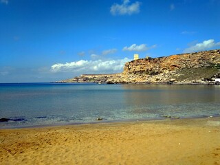 Fototapeta na wymiar Sea and nature in Malta