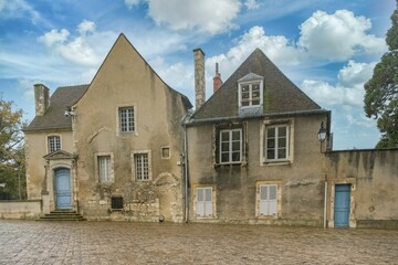 Bourges, in France, old houses