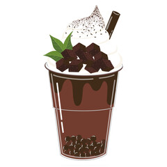 Bubble milk tea 