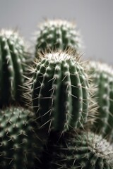 Cactus close up. Selective focus with shallow depth of field.