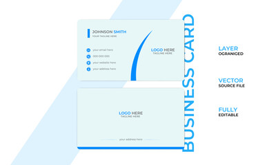 RGB Vector Business Card Design