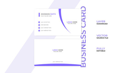 RGB Vector Business Card Design