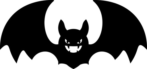 bat vector illustration for halloween