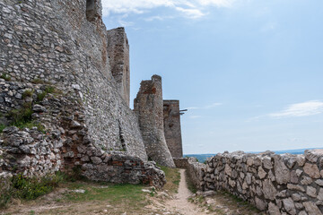 Castle of Csesznek in Hungary