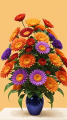 Obraz premium bouquet of flowers