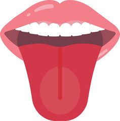 赤い舌