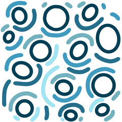seamless pattern with circles