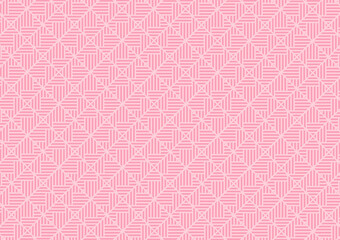 Pink triangle square pattern tile line geometric background
