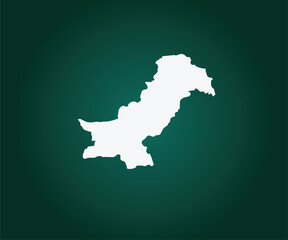 Pakistani map vector