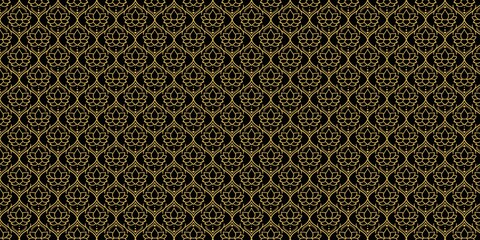 Background design made in black and gold color combination.