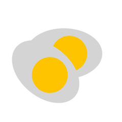 3d illustration of a set of eggs