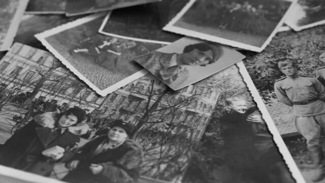 Post-war family photos the end of 1940s
