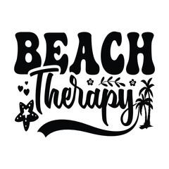 Beach Therapy - Summer T-shirt Design