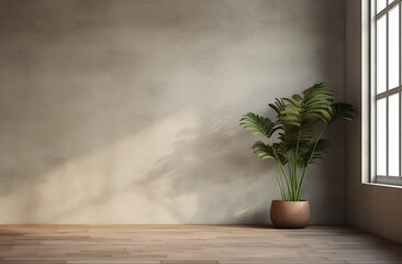 Stunning Monstera Plant in Pot: A Green Oasis of Natural Light and Serenity.AI Generated