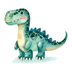 vector realistic dinosaurs illustration