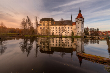 Fototapeta premium Water castle Blatná