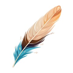 quill png in illustration style