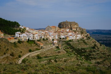 Obraz premium Ares del Maestrat, town of Castellon