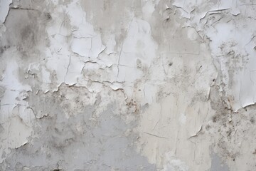 Close up shot of peeling wall paint