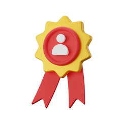 Membership Badge  3D Illustrations