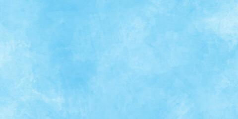 Bright painted sky blue watercolor background,blue watercolor background. blue watercolor abstract background.Stain artistic vector used as being an element, design and card,