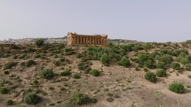 Valle di Templi Agrigento (Sicily) Drone