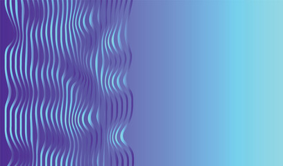 Turquoise abstract background with lines, vector illustration.