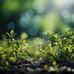 natural background blurred