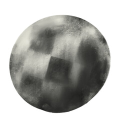 Round sphere circle circlular bubble shape hand painting texture illustration element