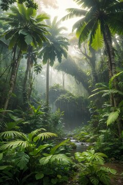 Fototapeta tropical jungle