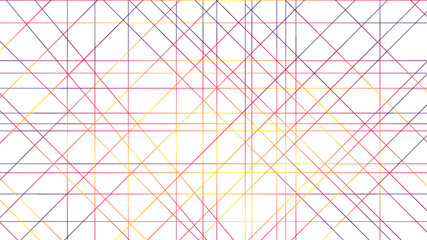 Colorful gradient chaotic line art abstract concept background vector design illustration, Random chaotic lines of modern design. Abstract direct gradient line chaotic pattern. vector illustration