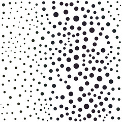 Vector circles and dots of various sizes and colors. Vicious and solid