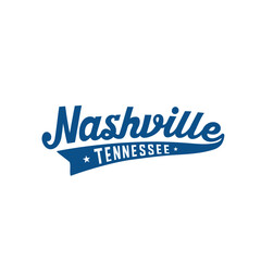 Nashville lettering design. Nashville, Tennessee typography design. Vector and illustration.
