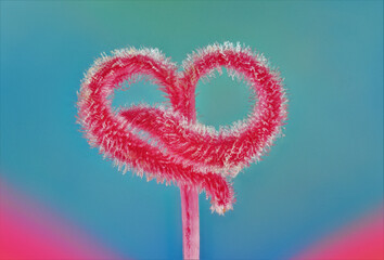 Fototapeta premium Stamen of a flower close up photography.
