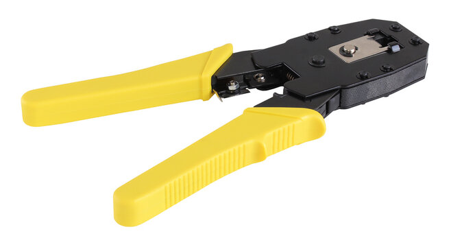 Crimper. Modular plug crimpers for RJ-45