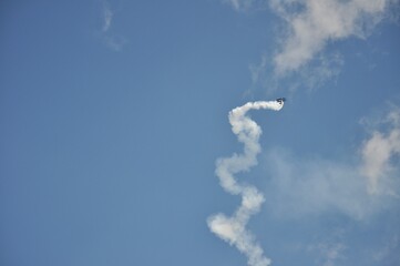 Propeller-Driven Aircraft at Air Show © Ben