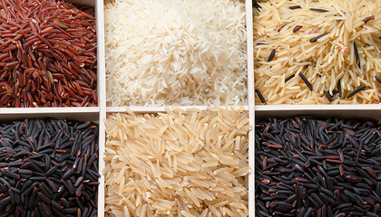 background of rice